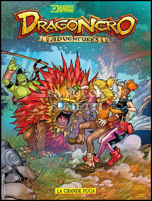 DRAGONERO ADVENTURES #     5: LA GRANDE FUGA